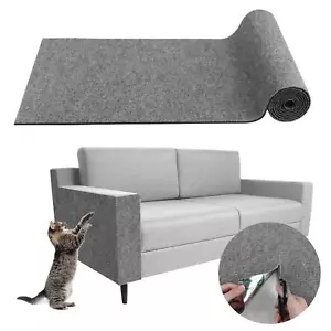 Pawmingle Cat Scratching Carpet, Cat Scratching Mat Self Adhesive - Picture 1 of 20