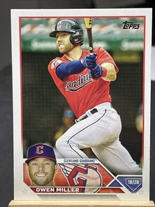 2023 Topps #213 Owen Miller Cleveland Guardians - Picture 1 of 6