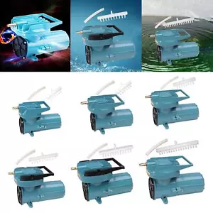 DC 12V Aquarium Air Pump, Metal Pond Aerator, Multipurpose Portable, Tool, Fish - Picture 1 of 42