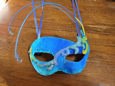 Cirque Du Soleil Mask. Handmade by Judith Rauchfuss. - Image 1 of 4
