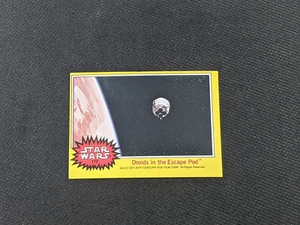 1977 Star Wars Serie 3 Droiden in der Flucht Pod Karte #172 - Bild 1 von 5