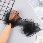 Flare Bead Sleeve Manicure Photo Background Wedding Tulle Cuffs Shooting Decor