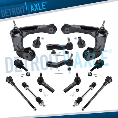 12pc Front Upper Control Arm Ball Joint Sway Bars for Silverado Sierra 2500 3500 - Image 1 of 4