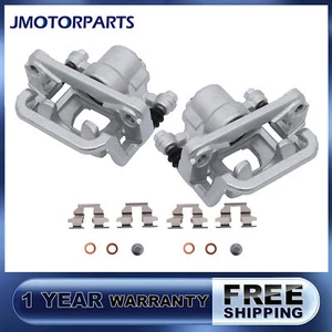 2X Rear Left & Right Brake Calipers w/Bracket For Nissan Altima Maxima 2.5L 3.5L - Picture 1 of 16