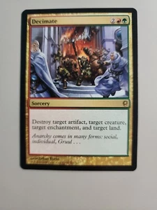 MTG Decimate Conspiracy 185/210 regolare raro - Foto 1 di 1