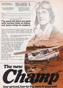1972 Bellanca Champ Aircraft ad 3/10/2024c - Picture 1 of 1