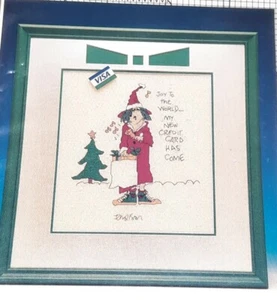 Twisted Threads Emerson Listen Honey Cross Stitch Pattern New Credit Card - Picture 1 of 4