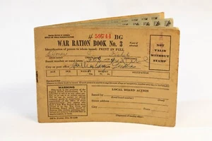 LIBRO RAZIONI DI GUERRA SECONDA GUERRA MONDIALE 1943 vintage n. 3 Hattiesburg, Miss. (MCL) - Foto 1 di 9