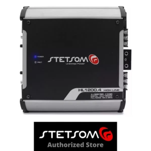 Amplificador Stetsom HL 1200.4 2 ohmios coche audio 4 canales amplificador digital 1200 W 3 días EE. UU. - Imagen 1 de 6