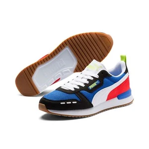 Puma R78 Unisex Sneaker Low Top Turnschuhe 373117 Palace Blue Puma Black - Picture 1 of 6