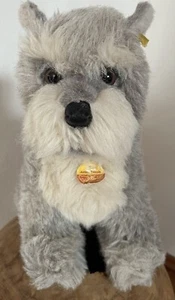 Original Steiff Tier Hund Terrier Junior Tessi 1982 wie Neu !!!!! Knopf/Fahne - Bild 1 von 10