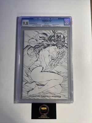 WITCHBLADE #125 IMAGEN CGC 9.8 PORTADA BOCETO DE MICHAEL TURNER LIMITADA 500 COPIAS Foto 1 de 4