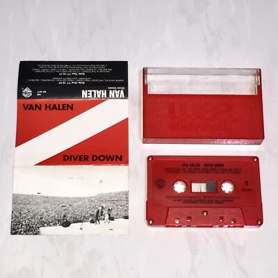 Van Halen 1982 Diver Down Singapore Limited Edition Red Cassette Tape ULTRA RARE - Image 1 of 4