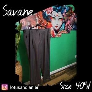 Pantalones de vestir Savane Comfort Plus talla 40" W - Imagen 1 de 5
