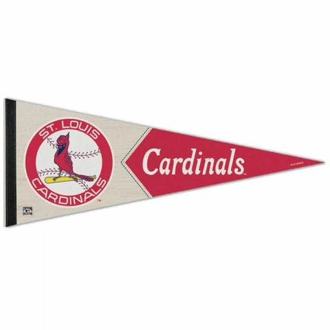 ST. LOUIS CARDINALS RETRO LIMITED EDITION PREMIUM QUALITY PENNANT 12"X30" BANNER Cover
