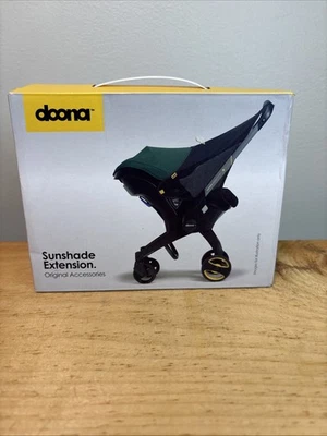 Doona Sunshade Extension Black Stroller Accessory UPF 50+ Baby Car Seat Gift - Image 1 of 4