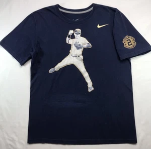 Nike NY Yankees Baseball Derek Jeter Captain T-Shirt Abschied Saison Erwachsene M - Bild 1 von 13