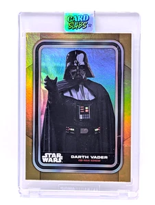 2023 Topps Star Wars Flagship #89 Darth Vader lámina de oro - Imagen 1 de 1