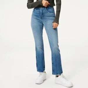 Good American Good Curve Straight Jeans 4/27 - Picture 1 of 8