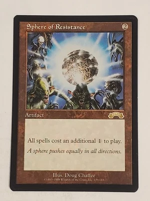 MTG Sphere of Resistance (Exodus/Artifact/R) - BGM - Image 1 of 4
