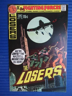 OUR FIGHTING FORCES # 130 - (VF+) -THE LOSERS-SAFE FROM THE NAZI'S-THREE GRAVES - Image 1 of 4
