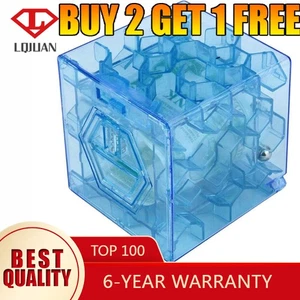 Educational Toy Jigsaw Puzzles 3D Cube Puzzle Money Maze Fun Brain Game Learning - Picture 1 of 10