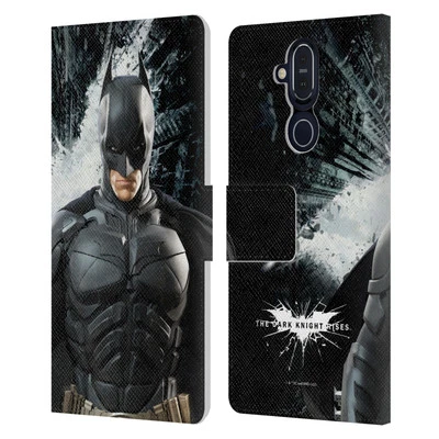 OFFICIAL THE DARK KNIGHT RISES CHARACTER ART LEATHER BOOK CASE FOR NOKIA PHONES - Image 1 of 4