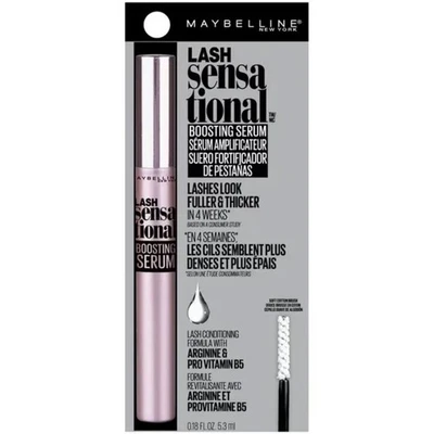 Maybelline 2-PACK Lash Sensational Boosting Serum, #250, 0.18 fl oz New Sealed - Image 1 of 2