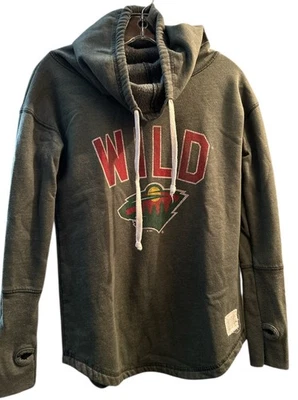 Women’s Minnesota Wild Mock Neck Sweatshirt Size Small NHL - Image 1 of 2