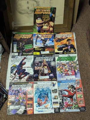 Mixed Assorted Nintendo Power Magazine Lot of 10 (1999-2003) *READ DESCRIPTION* - Image 1 of 4