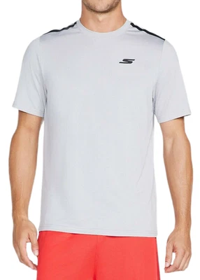 Skechers NEW Mens Foundation Fashion Golf Practice Shirt Gray Large $40 - Image 1 of 2