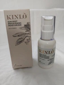 Kinlo Sun Spot Brightening Moisturizer w/Vitamin C 1.7 Fl Oz NIB - Picture 1 of 8