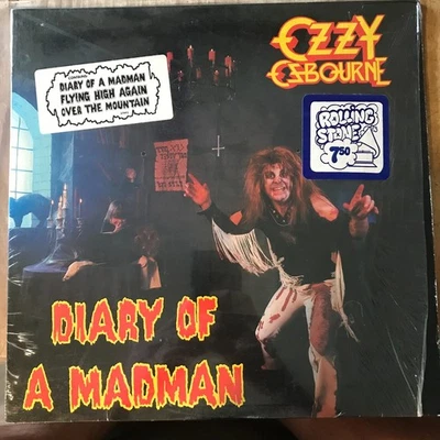 OZZY OSBOURNE DIARY OF A MADMAN US PRESSING LP W/INNER, SHRINK, HYPE STICKER VG+ - Image 1 of 4