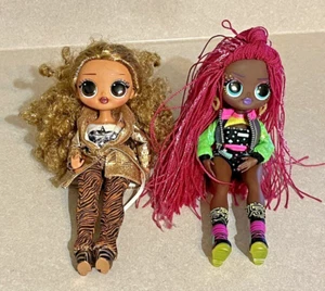 2 LOL Surprise OMG Dolls Da Boss Queen Dance Dance Dance Virtuelle - Picture 1 of 5