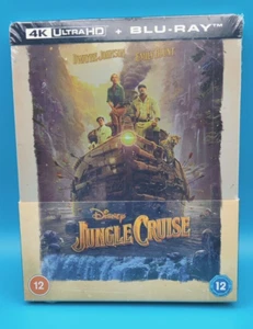 Disney's Jungle Cruise SteelBook 4K UHD Blu-ray, Ultra HD. UK - Picture 1 of 18