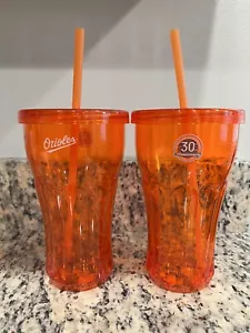 2022 New Baltimore Orioles 30th Anniversary OPACY Tumbler Lot Of 2 Cup Giveaway - Picture 1 of 1