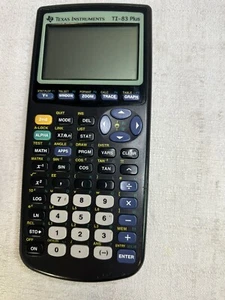 Texas Instruments TI-83 Plus Graphing Calculator For Parts Or Repair No Cover - Picture 1 of 7