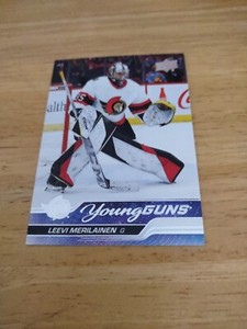 2023-24 Upper Deck Series 1 LEEVI MERILAINEN YOUNG GUNS  #247 OTTAWA