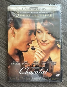 New Sealed Chocolat DVD Movie Johnny Depp 2000 - Picture 1 of 4