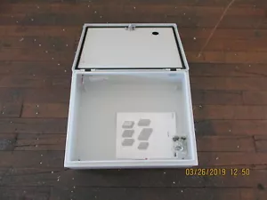 CSD20166 Hoffman BOX STEEL GRAY 20"L X 15.98"W BRAND NEW! - Picture 1 of 5
