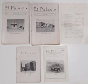 NEW MEXICO EL PALACIO MAGAZINES 1918 1923-1924 ART CULTURE HISTORY ARCHAEOLOGY - Foto 1 di 5