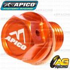Apico Orange Magnetic Sump Drain Bolt Plug M12x12mmx1.5 For Ktm Xc-W 150 2019