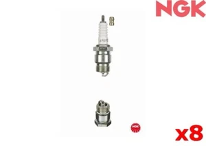 NGK Spark Plug FOR Ford Fairlane 1973-1976 4.1 250ci (ZG) AP5FS x8 - Picture 1 of 1