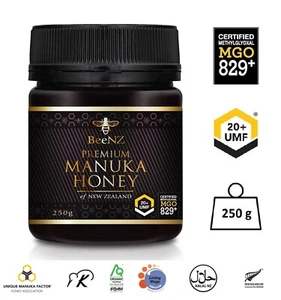 Aktiver Manuka Honig 800+ BeeNZ | aus Neuseeland | MGO829 mg/kg | UMF™20+ | 250g - Bild 1 von 10
