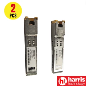 2PK Cisco 30-1421-01 SFP-GE-T EXT 1000Base-T SFP Transceiver - Picture 1 of 3