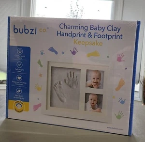 Bubzi Co Charmimg Baby Clay Handprint/Footprint Keepsake - Picture 1 of 4