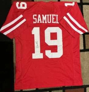 DEEBO SAMUEL SIGNIERTES AUTO SAN FRANCISCO 49ers individuelles TRIKOT #2 Größe XL mit Echtheitszertifikat JSA - Bild 1 von 2