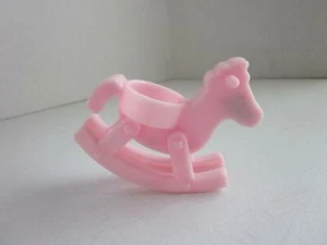 Vintage Tyco Pink Rocking Horse - Picture 1 of 2