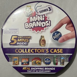 Mini Marcas Serie 3 Estuche Coleccionista 5 Exclusivo Minis Zuru 5 Sorpresa - Imagen 1 de 2