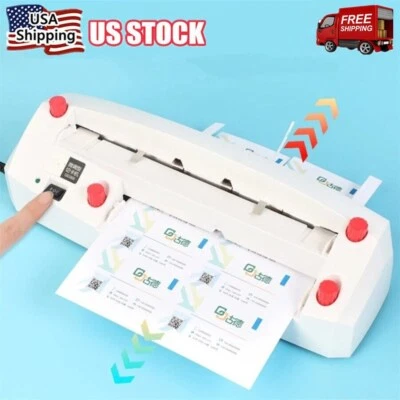 Business Card Cutting Machine A4 Size Adjustable Electric Card Cutter 89x51mm - Image 1 of 4